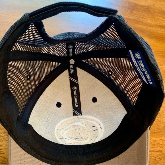 Top Of The World Penn State PSU Nittany Lion Adjustable Embroidered Baseball Hat - Picture 4 of 7